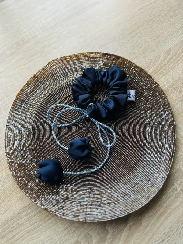 Скрънчи „Navy Blue“